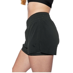 Short Deportivo Con Calza Pintch Negro -Reves - tienda online