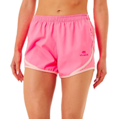 Short Quinan Fucsia Líneas Blancas- Vlack