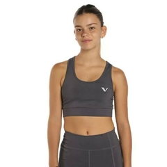 Top Deportivo Clobber Gris - Reves