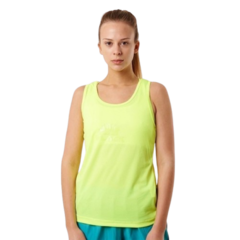 Musculosa Cumin Amarilla Logo Amarillo - Vlack