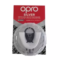 Protector Bucal Silver Gen 4 Blanco/Negro- Opro en internet