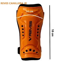 Canilleras Junior Naranja - Reves en internet