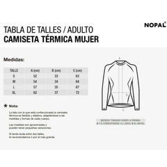 Remera Térmica Mujer Sakura- Nopal en internet