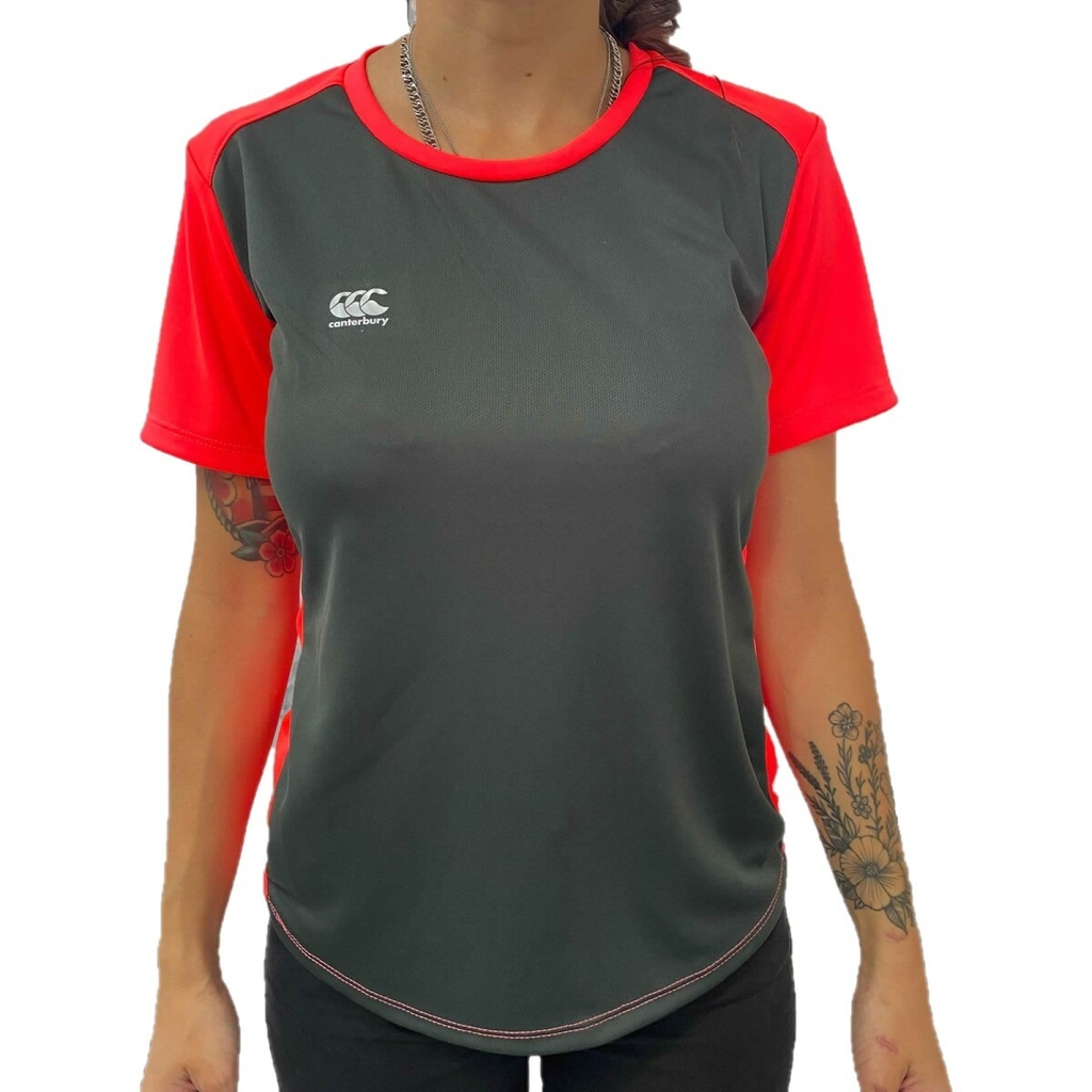 Remera Deportiva Mujer Precious Roja - Canterbury