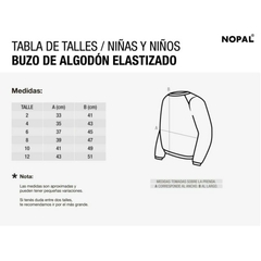 Buzo Aqua Niños - Nopal