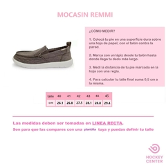 Mocasines Remmi Negro/Blanco- Humms en internet