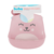 Babador em Silicone com Pega Migalhas Gumy Rosa - Buba - Mimo Baby Kids Ltda