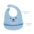 Babador em Silicone com Pega Migalhas Gumy Azul - Buba - comprar online