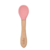 Colher Silicone Bambu Rosa - Buba