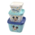 Conjunto 3 potes Mickey Baby - Plasútil