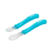 Kit 2 Colheres em Silicone Azul - Buba - comprar online