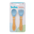 Kit Introdução Alimentar Silicone Buba c/ Prato com Ventosa, Bowl com Ventosa, Babador, Talher Silicone e Bambu - Azul - loja online