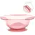 Prato Bowl com Ventosa Rosa - Buba - comprar online