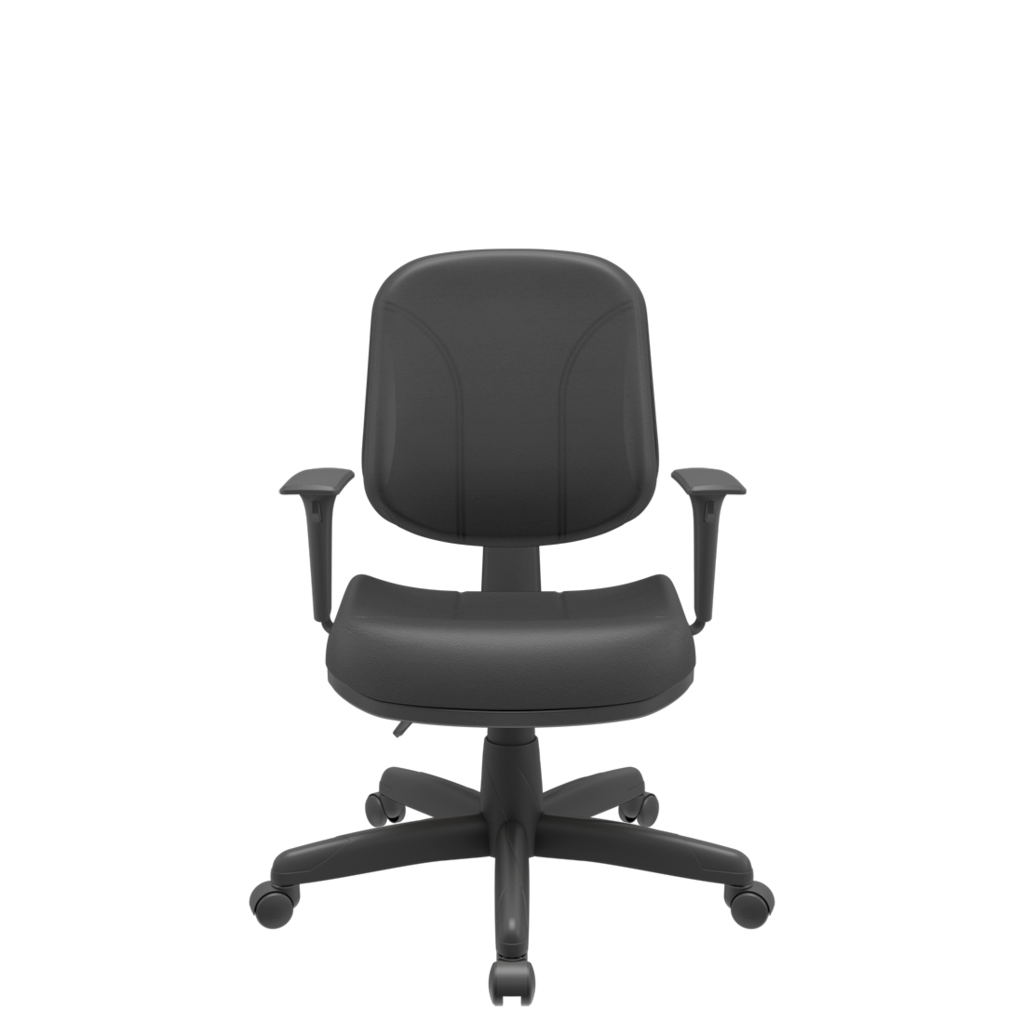 Cadeira Para Escritório Ergonômica Giratória Executiva Plus Nr17 Plaxmetal  Preto