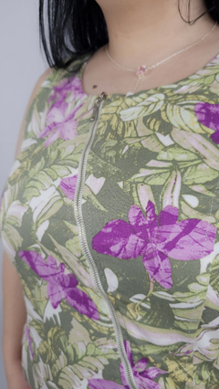 Imagem do Vestido Reto Floral Plus Size