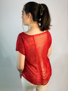 Blusa Feminina Transparente Fios - loja online