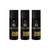 Desodorante Spray Senador Seduction 90ml - Kit C/ 3un