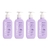 Hidratante Corporal Francis 200ml Lilas - Kit C/4un