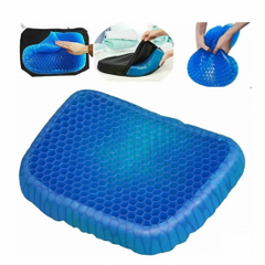 Almohada asiento silicona gel con funda antiescara