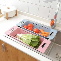 Escurridor Extensible Para Pileta De Cocina Bacha Frutas Surtido de colores