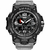 SMAEL Watches For Men 50M Waterproof Clock Alarm reloj hombre 1545D Dual Display Wristwatch Quartz Military Watch Sport New Mens - comprar online