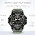 SMAEL Watches For Men 50M Waterproof Clock Alarm reloj hombre 1545D Dual Display Wristwatch Quartz Military Watch Sport New Mens - Outlet do povo