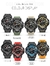 SMAEL Watches For Men 50M Waterproof Clock Alarm reloj hombre 1545D Dual Display Wristwatch Quartz Military Watch Sport New Mens - loja online