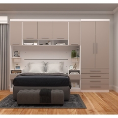 Guarda Roupa Dormitório Modulado Alpes Casal 1,38 m - Roupeiro Luciane M02 - loja online