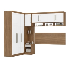 Guarda Roupa Dormitório Modulado Modena Casal/Queen Canto - Roupeiro Demobile Modena 3 - SeuMóvel.com | Onde seu lar é o que importa