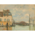 Inundações em Port-Marly 1876 - Alfred Sisley - Impressão Fine Art em canva. Medida da gravura: 30x 40 cm