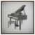 BLACK AND WHITE PIANO - comprar online