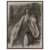 CHARCOAL HORSE STUDY ON GREY I - comprar online