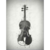 BLACK AND WHITE CELLO