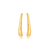 Brinco Ear Hook Banhado a Ouro 18K