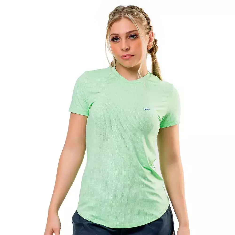 135362 CAMISETA ELITE FEMININA RUNNING TECIDO FURADINHO