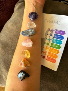 Kit Chakras - Pedras Brutas