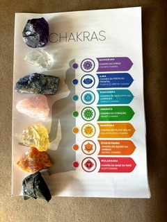 Kit Chakras - Pedras Brutas - comprar online