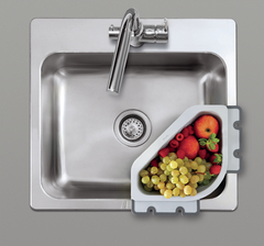 Coladera para esquina de sink con solapas plegables antideslizantes Drain-On - comprar en línea