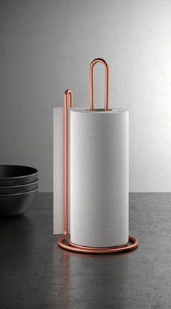 Porta rollos de cocina vertical My-Roll línea Polytherm Copper - comprar en línea