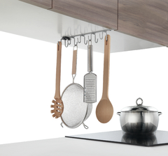 Colgador de utensilios para debajo de repisas o stands de cocina My-Hooks línea Polytherm Metallic - comprar en línea