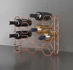 Cava porta botellas de vino Hexagon línea Polytherm Copper