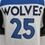 Camisa Minnesota Timberwolves - Nike Masculina 75th Anniversary - Branca - loja online