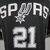 Camisa San Antonio Spurs - Nike Masculina 75th Anniversary - Preta - RealFutStore10 | Artigos Esportivos