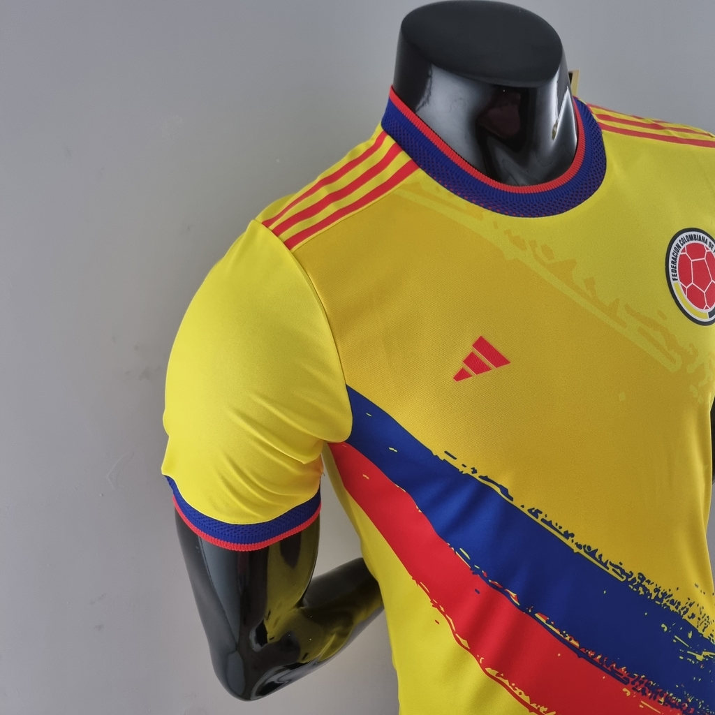 Camisa Seleção da Colômbia Home 22/23 - R$ 189,90 - Frete Grátis