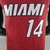 Camisa Miami Heat - Jordan Masculina 75th Anniversary - Vermelho - loja online