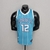 Camisa Charlotte Hornets - Jordan Masculina 75th Anniversary - Azul Claro