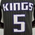 Camisa Sacramento Kings - Jordan Masculina 75th Anniversary - Preta - loja online