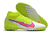 Chuteira Society Nike Mercurial Superfly 7 Elite Verde e Rosa - RealFutStore10 | Artigos Esportivos