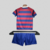 Imagem do Kit Infantil Newcastle Away 24/25 Torcedor Adidas Unissex - Grená e Azul Marinho