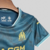 Kit Infantil Marseille Away 24/25 Torcedor Puma Unissex - Azul na internet